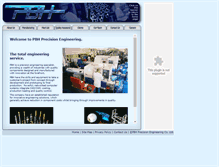 Tablet Screenshot of pbhprecision.com